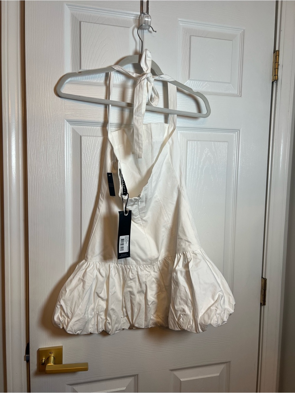 New LIONESS Sofia Mini Dress in Porcelain - Picture 7 of 7